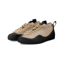 Cargar imagen en el visor de la galería, VILLAGE PM - "1.00 PM" SUEDE SHOES (CREAM BEIGE/NATURAL BLACK)