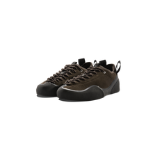Carica l'immagine nel visualizzatore di Gallery, VILLAGE PM - "1.00 PM" SUEDE SHOES (CHOCOLATE/NATURAL BLACK)