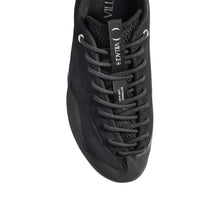 Cargar imagen en el visor de la galería, VILLAGE PM - "1.00 PM" SUEDE SHOES (BLACK/NATURAL BLACK)