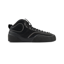 Load image into Gallery viewer, VILLAGE PM - "1.00 PM MID" LEATHER/SUEDE/CANVAS SHOES (BLACK/NATURAL BLACK)