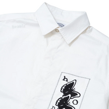 Afbeelding in Gallery-weergave laden, HODDLE - &quot;BUTTERFLY&quot; OXFORD SHIRT (WHITE)
