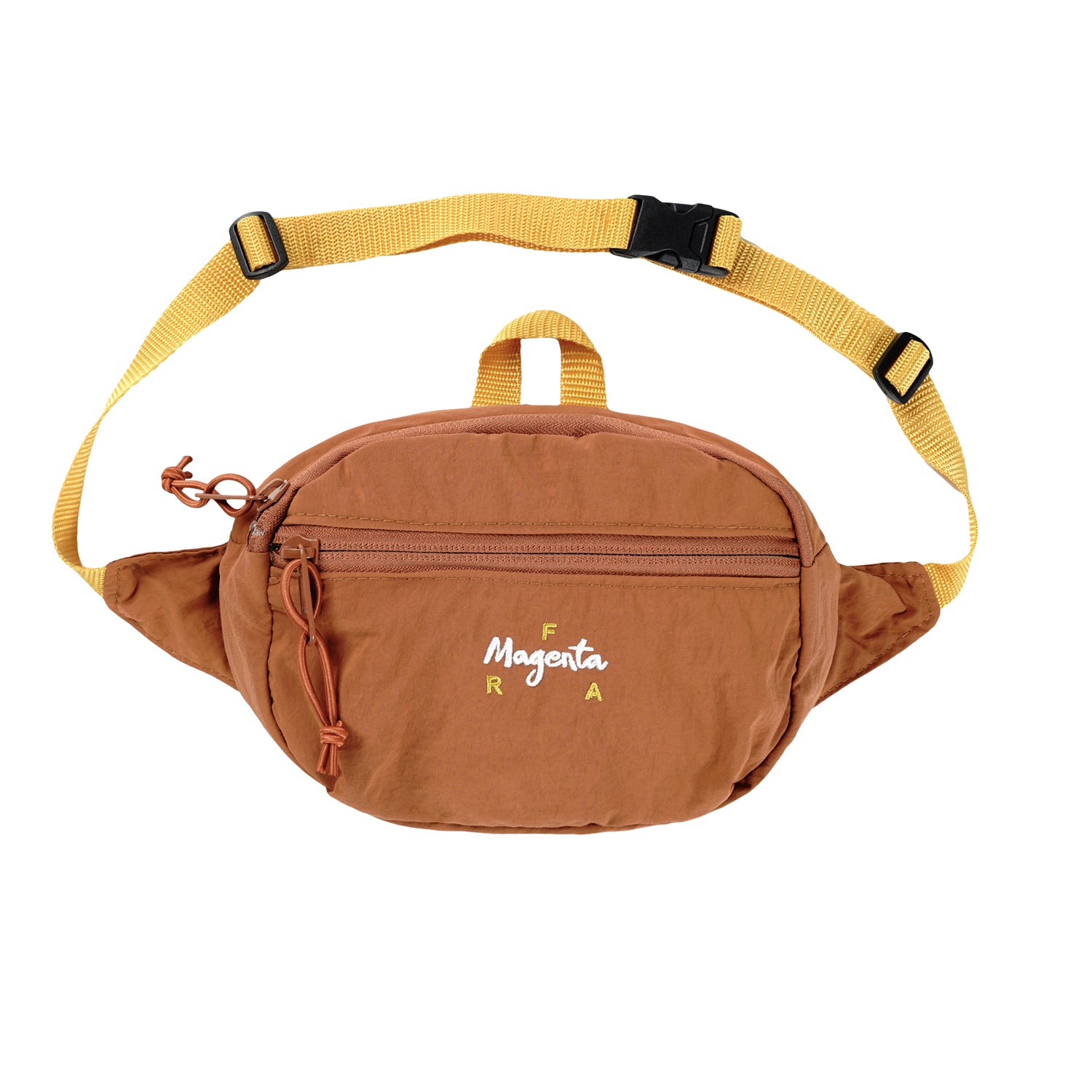 【MAGENTA SKATEBOARDS 】 F.R.A Waist Bag - Green Magenta Men's F.R.A. Waist Bag in Green Magenta