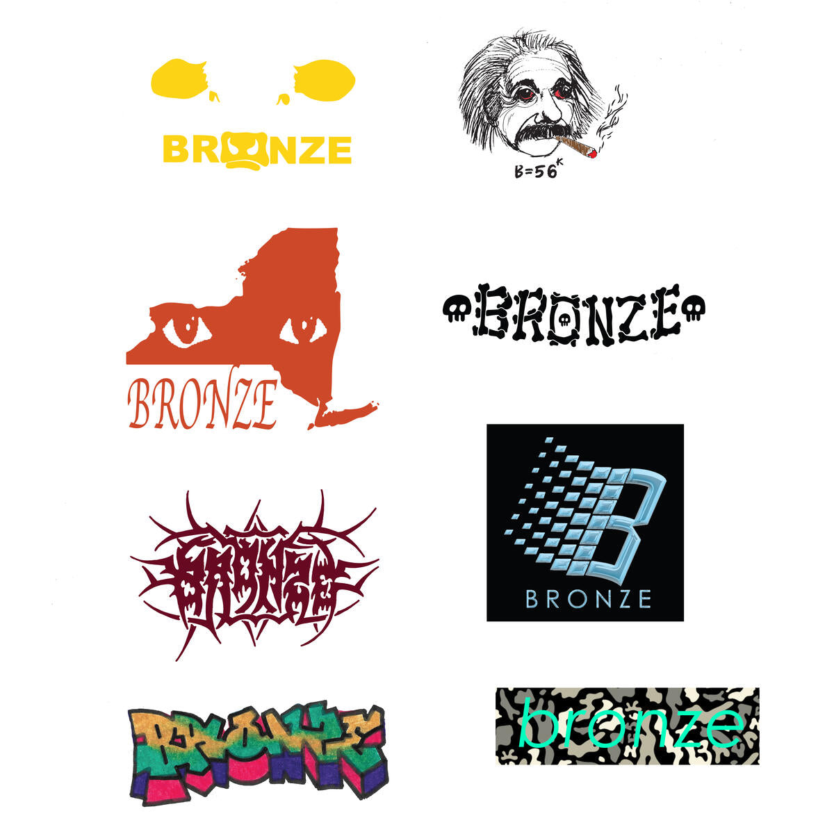BRONZE 56K - "HOLIDAY 23" STICKER PACK