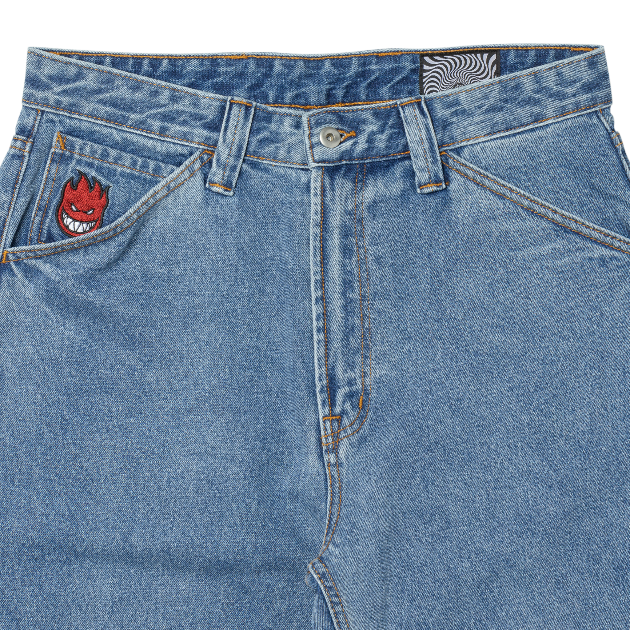 "BIGHEAD FILL" DENIM PANTS (MEDIUM STONE WASHED)-3