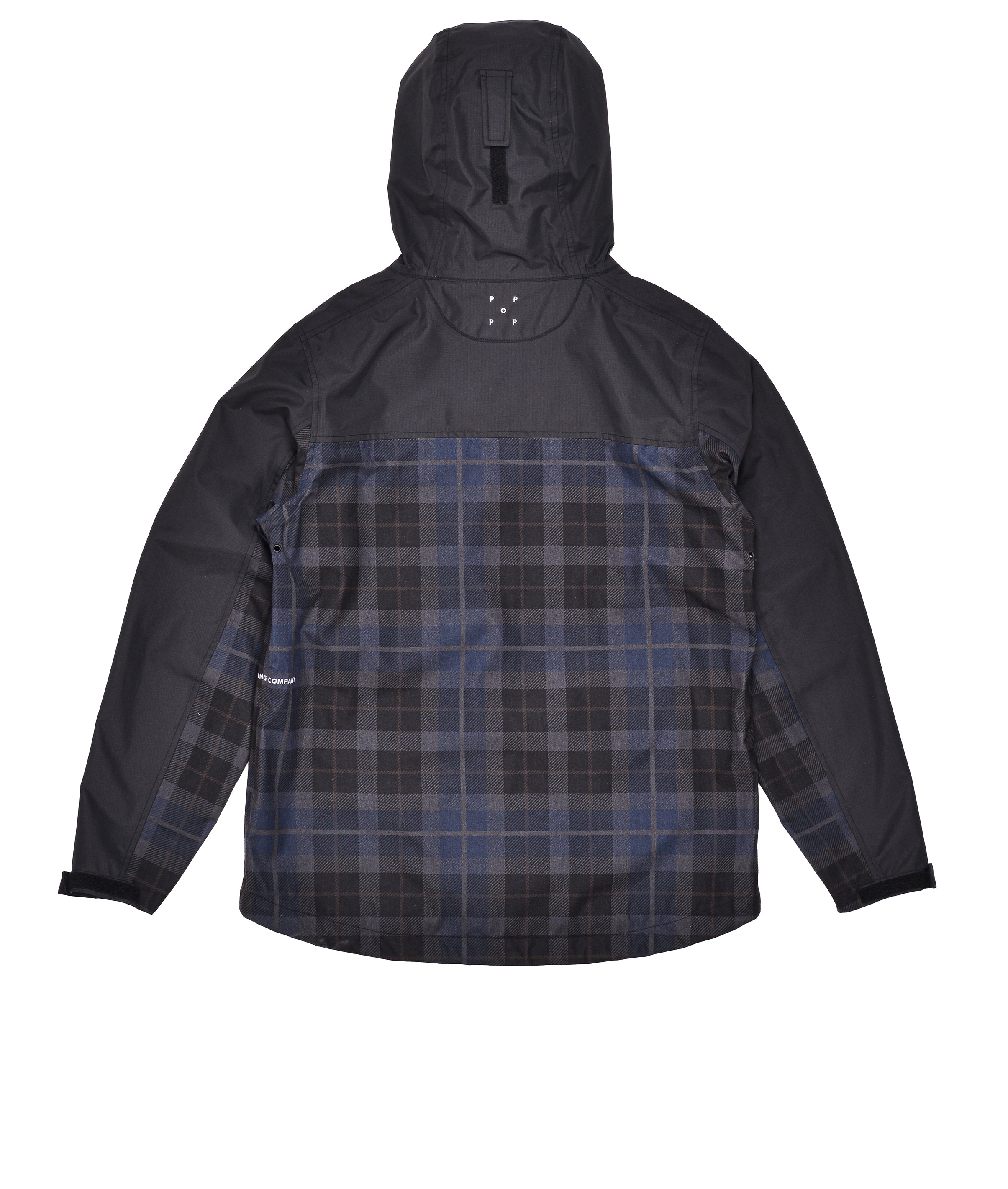 "BIG POCKET" JACKET (BLUE/NAVY CHECK)