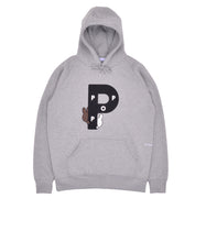 Load image into Gallery viewer, POP TRADING CO. - &quot;MIFFY BIG P&quot; HOODIE (GREY)
