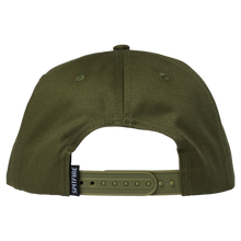 Load image into Gallery viewer, SPITFIRE WHEELS - &quot;LTB SCRIPT&quot; SNAPBACK (OLIVE)
