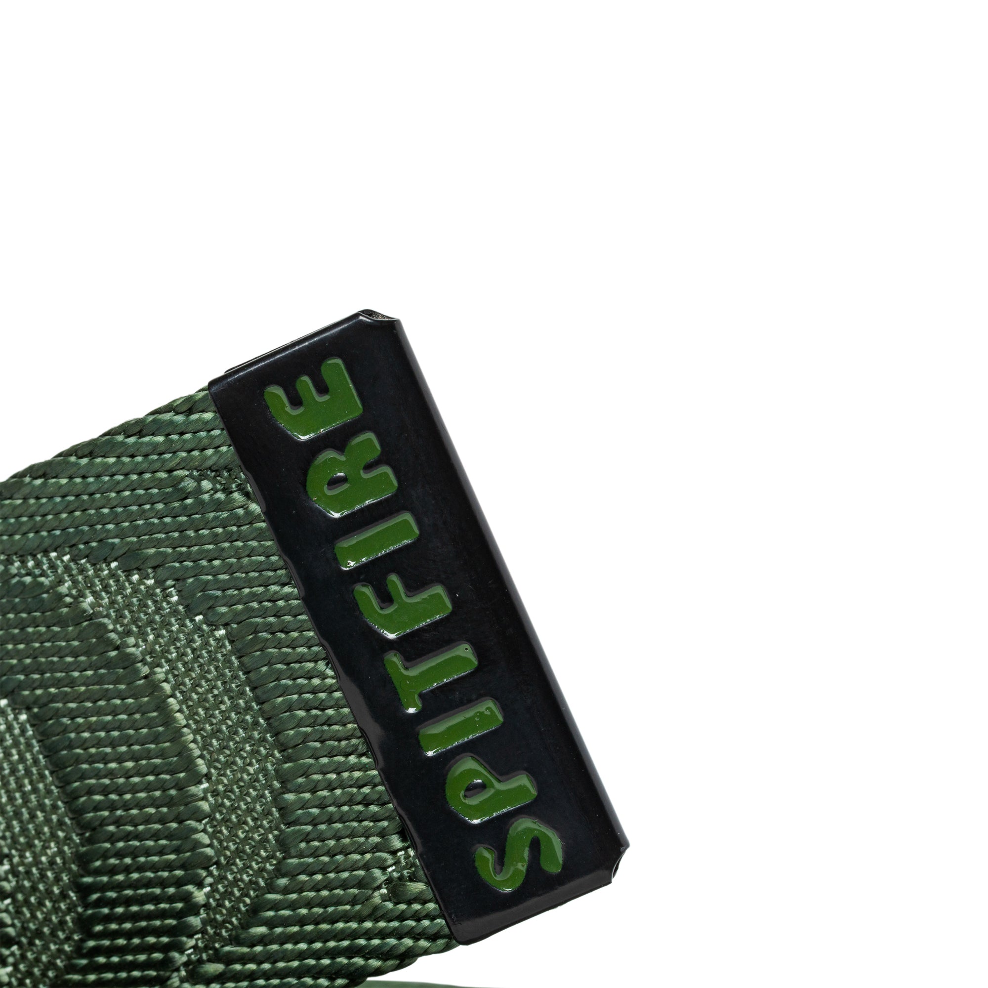 "BIGHEAD CUT OUT CRESCENT" BELT (OLIVE/BLACK)-3