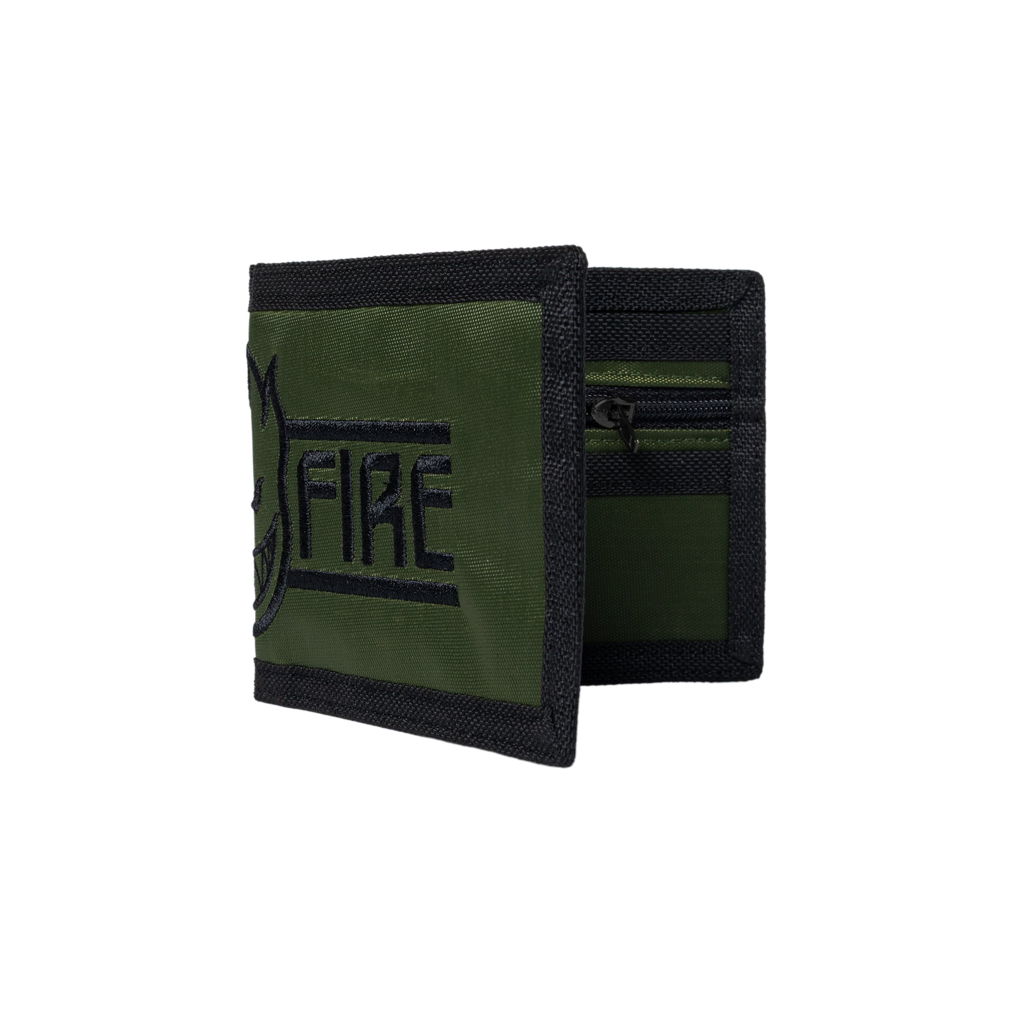 "LTB BIGHEAD SCRIPT" WALLET (OLIVE/BLACK)