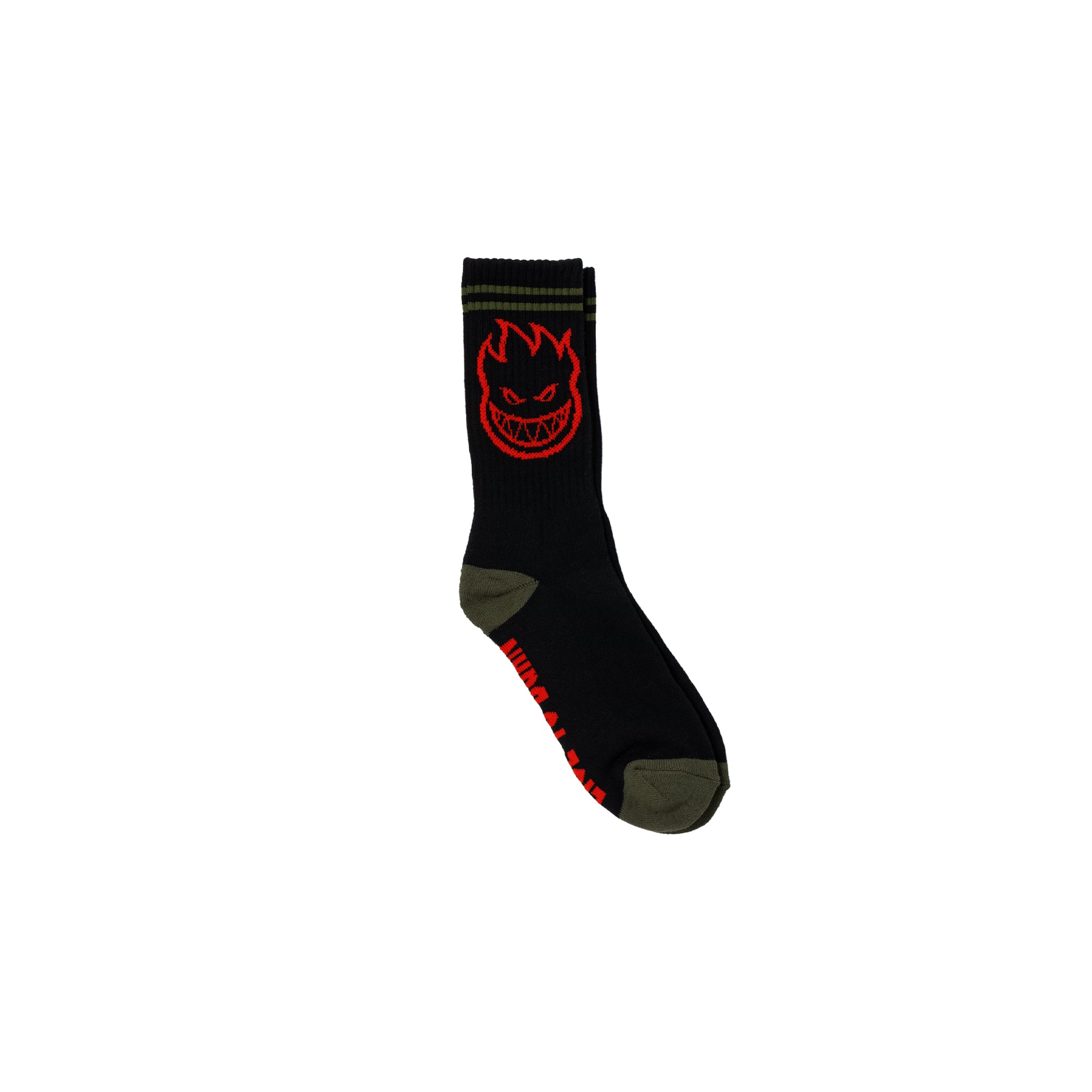 "BIGHEAD" SOCKS (BLACK/OLIVE/RED)