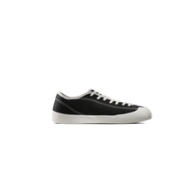Carica l&#39;immagine nel visualizzatore di Gallery, VILLAGE PM - &quot;1.30 PM&quot; SUEDE SHOES (BLACK/WHISPER WHITE)

