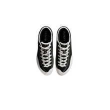 Carica l&#39;immagine nel visualizzatore di Gallery, VILLAGE PM - &quot;1.30 PM&quot; SUEDE SHOES (BLACK/WHISPER WHITE)
