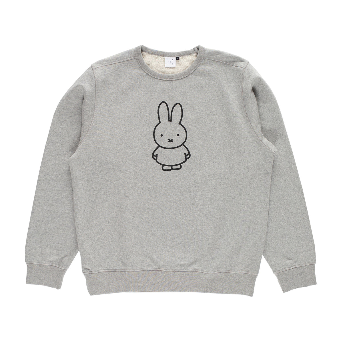 "FS BS" CREWNECK (HEATHER GREY)