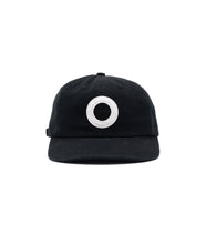 Afbeelding in Gallery-weergave laden, POP TRADING CO. - &quot;O&quot; 6 PANEL HAT (BLACK/WHITE)
