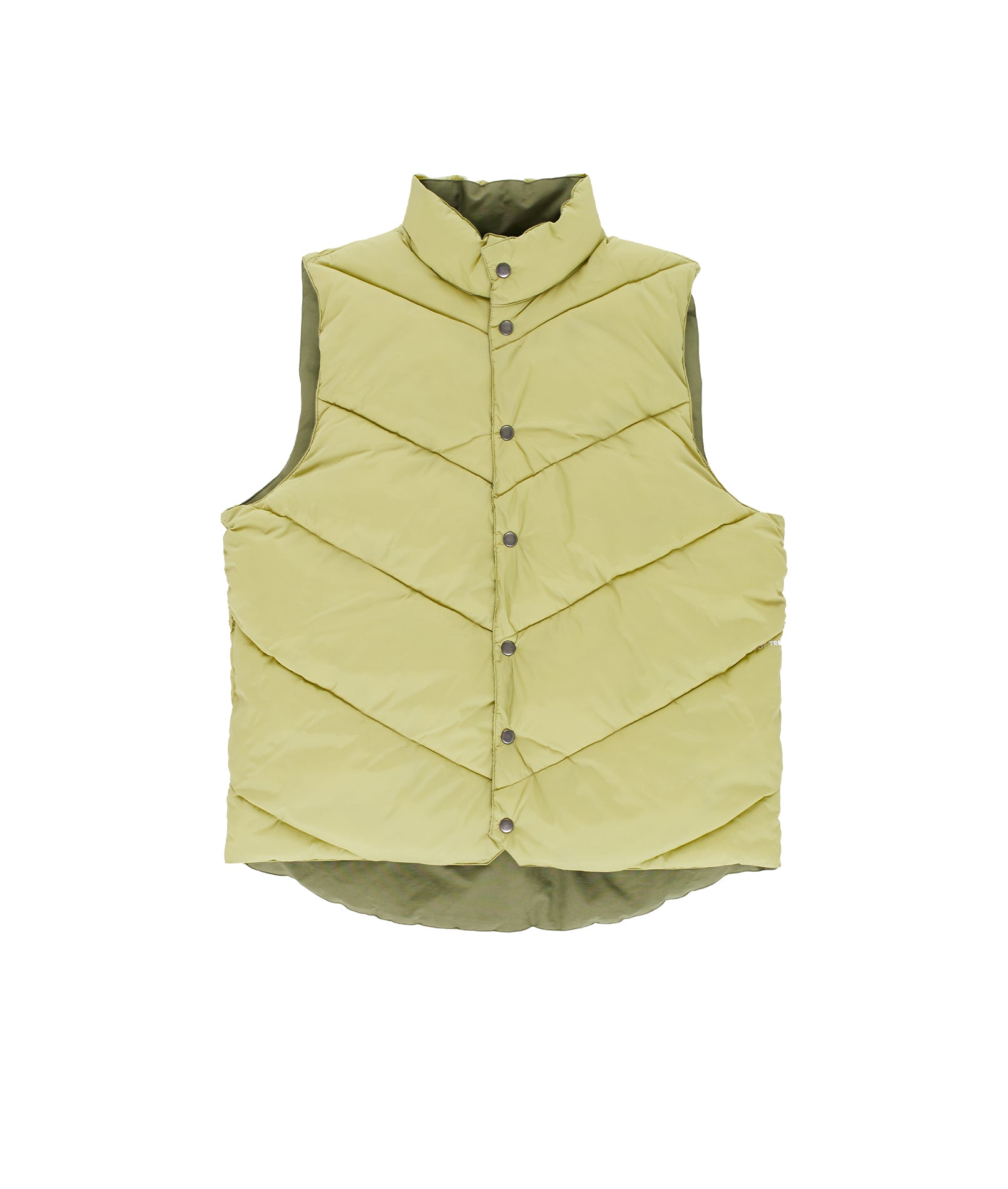 "QUILTED" REVERSIBLE VEST (FOUR LEAF CLOVER)-3