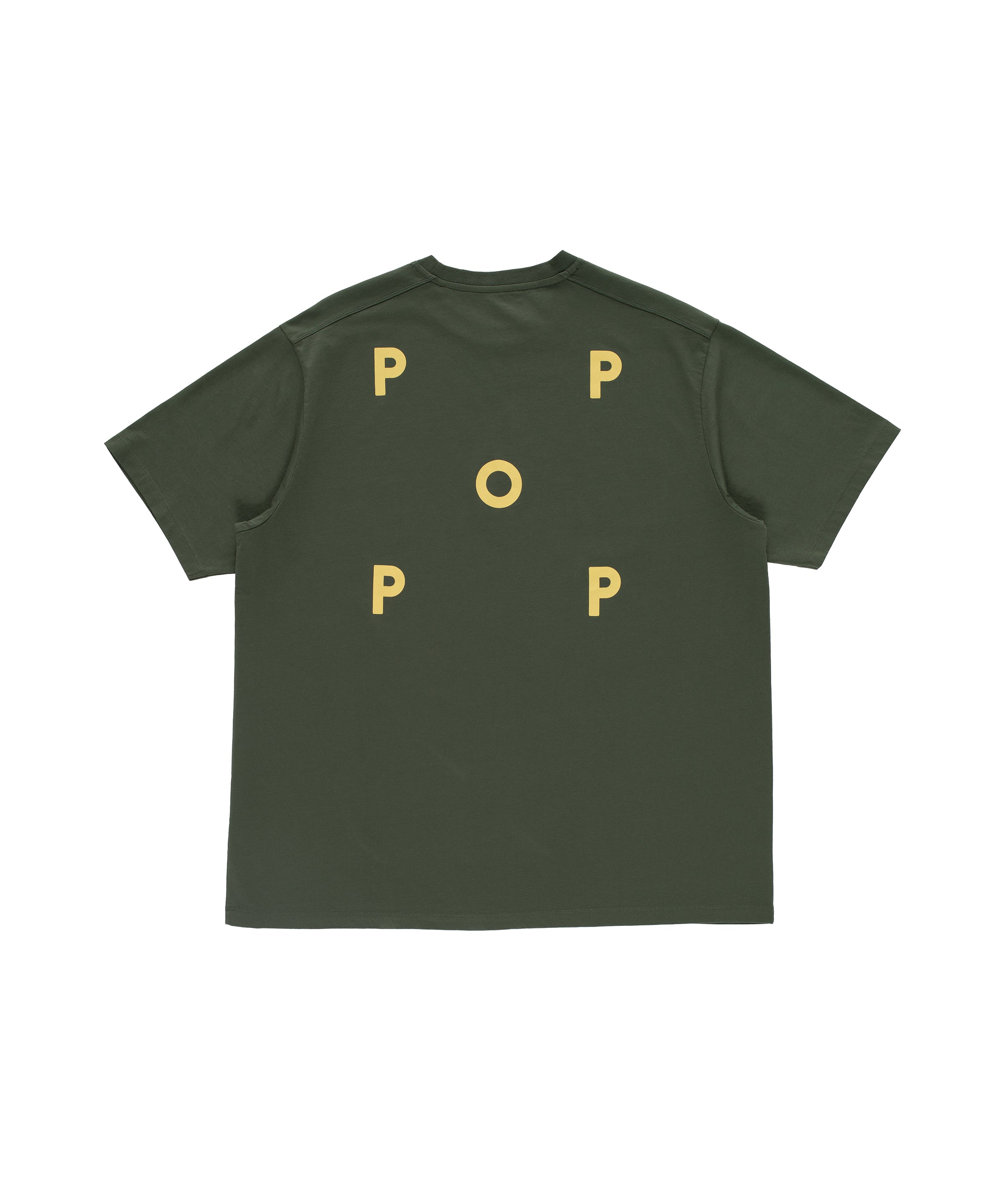 "LOGO" T-SHIRT (THYME/SUNDRESS)-2