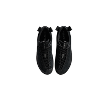 Lade das Bild in den Galerie-Viewer, VILLAGE PM - &quot;1.00 PM&quot; SUEDE SHOES (BLACK/NATURAL BLACK)

