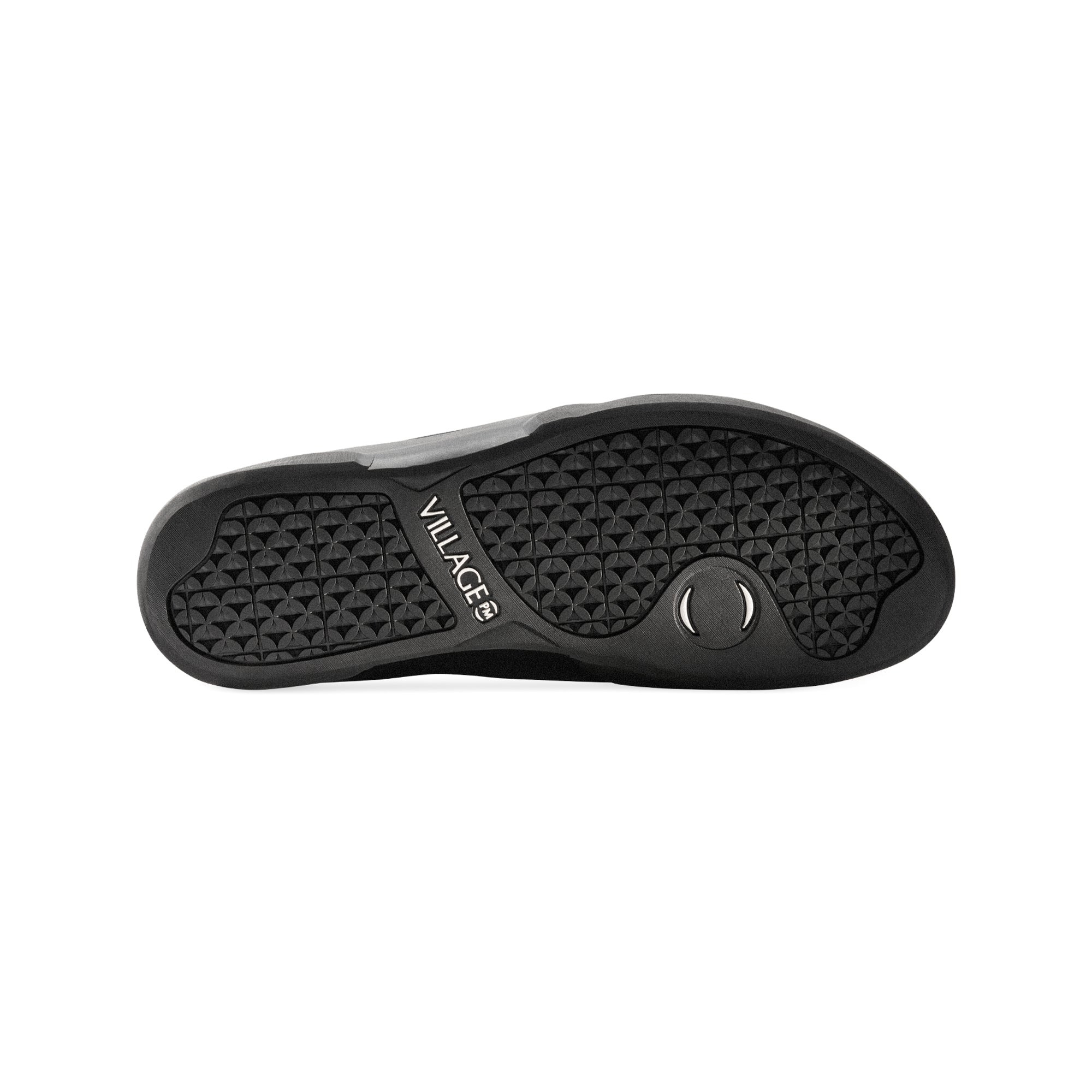 "1.00 PM" SUEDE SHOES (BLACK/NATURAL BLACK)-4