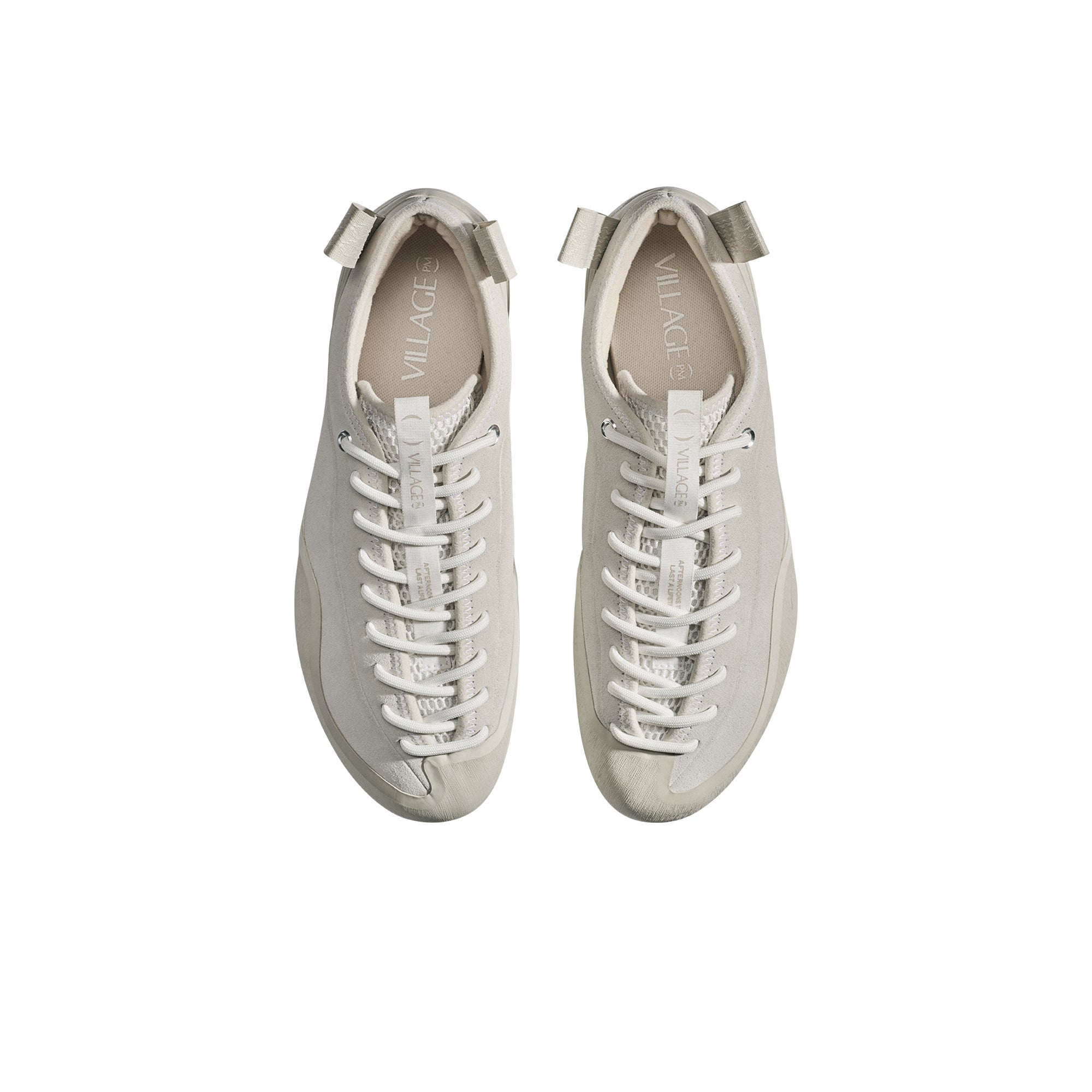 "1.00 PM" SUEDE SHOES (CREAM/CREAM)-3