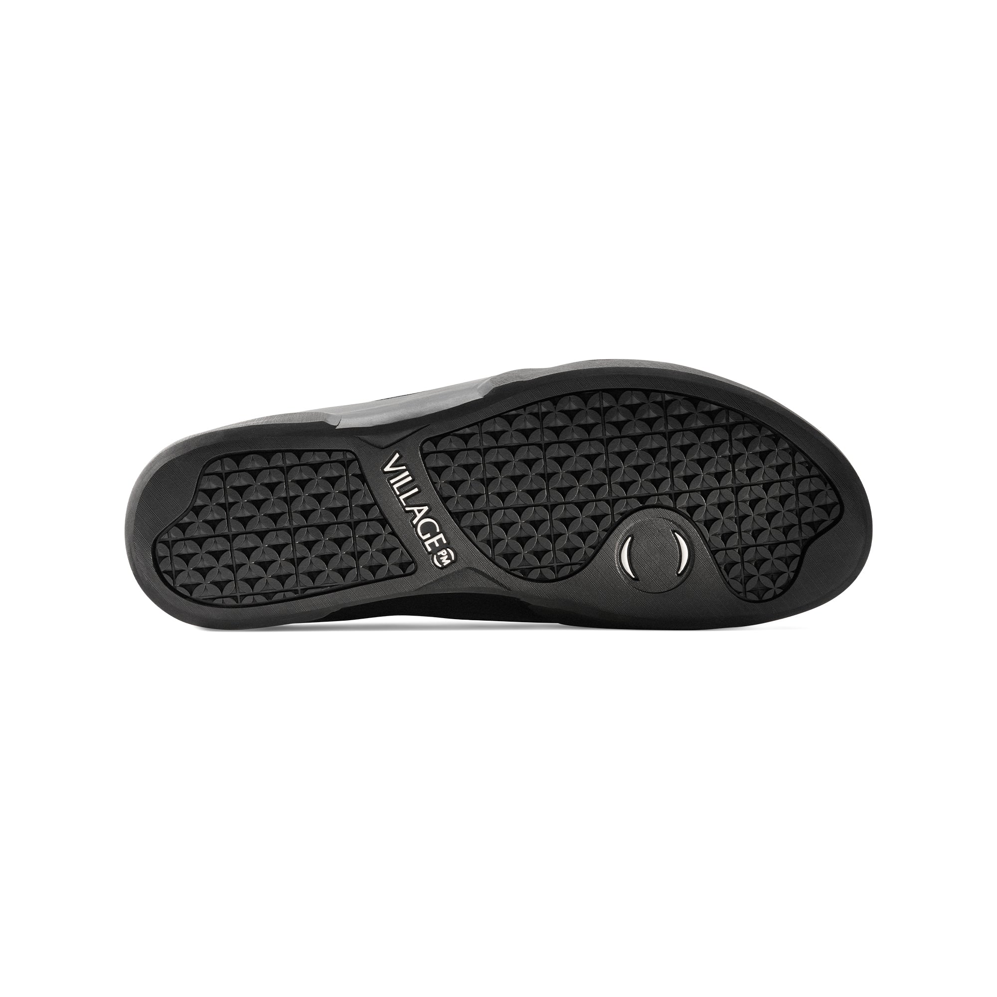 "1.00 PM MID" LEATHER/SUEDE/CANVAS SHOES (BLACK/NATURAL BLACK)-4