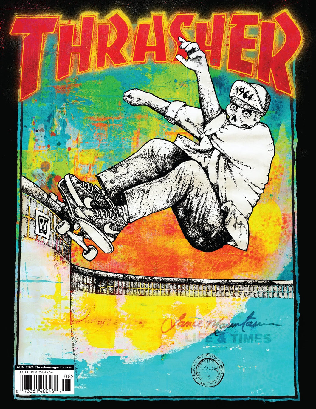 THRASHER MAGAZINE - ISSUE #529 (AUGUST '24)