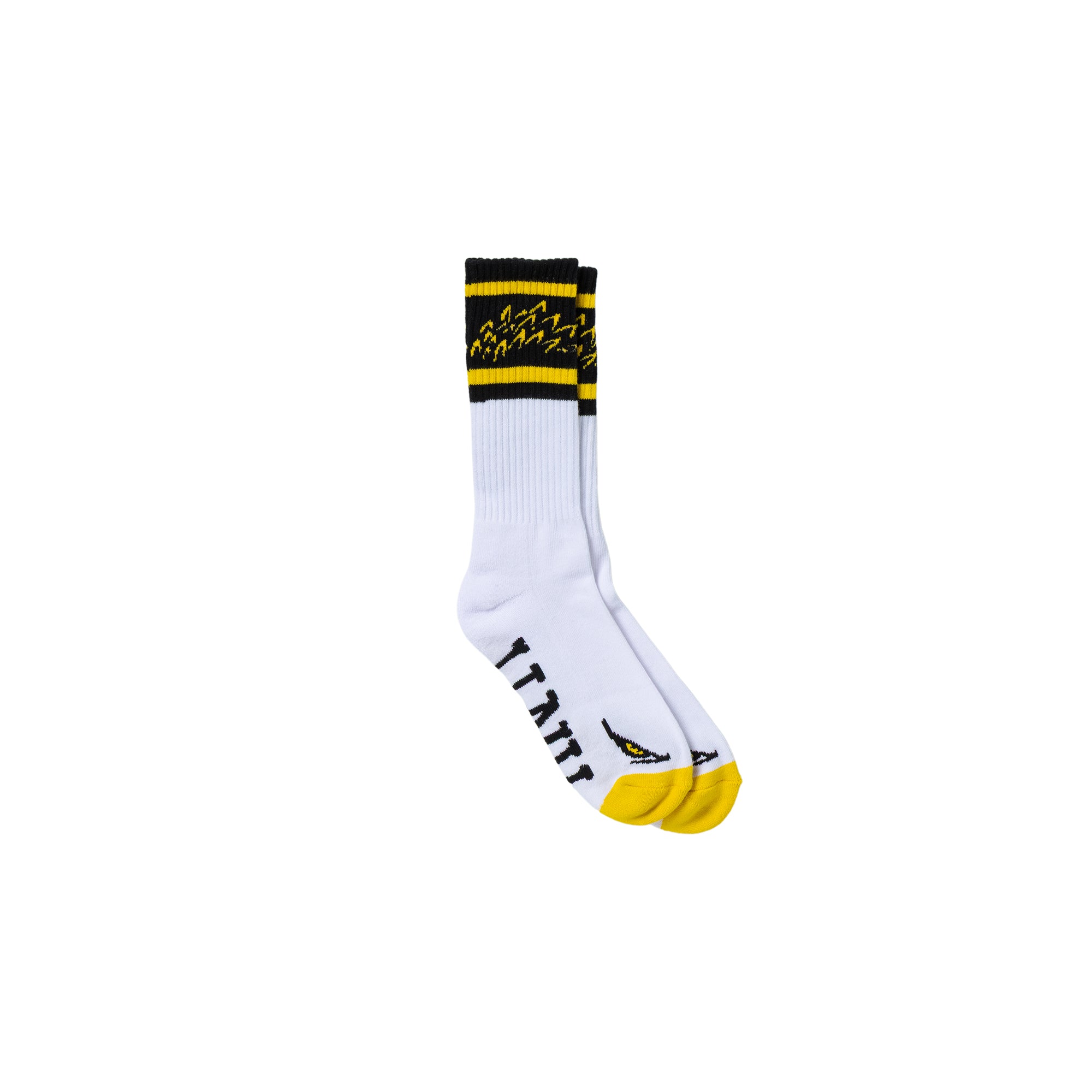 "EAGLE" SOCKS (WHITE/BLACK/YELLOW)