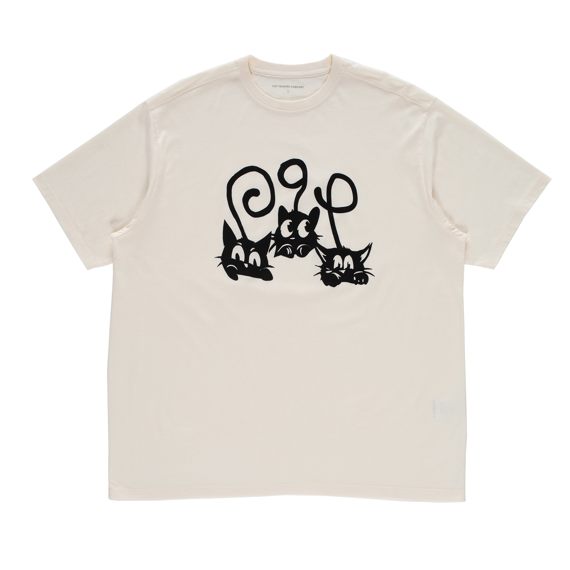 "TAILS" T-SHIRT (OFF WHITE)-1