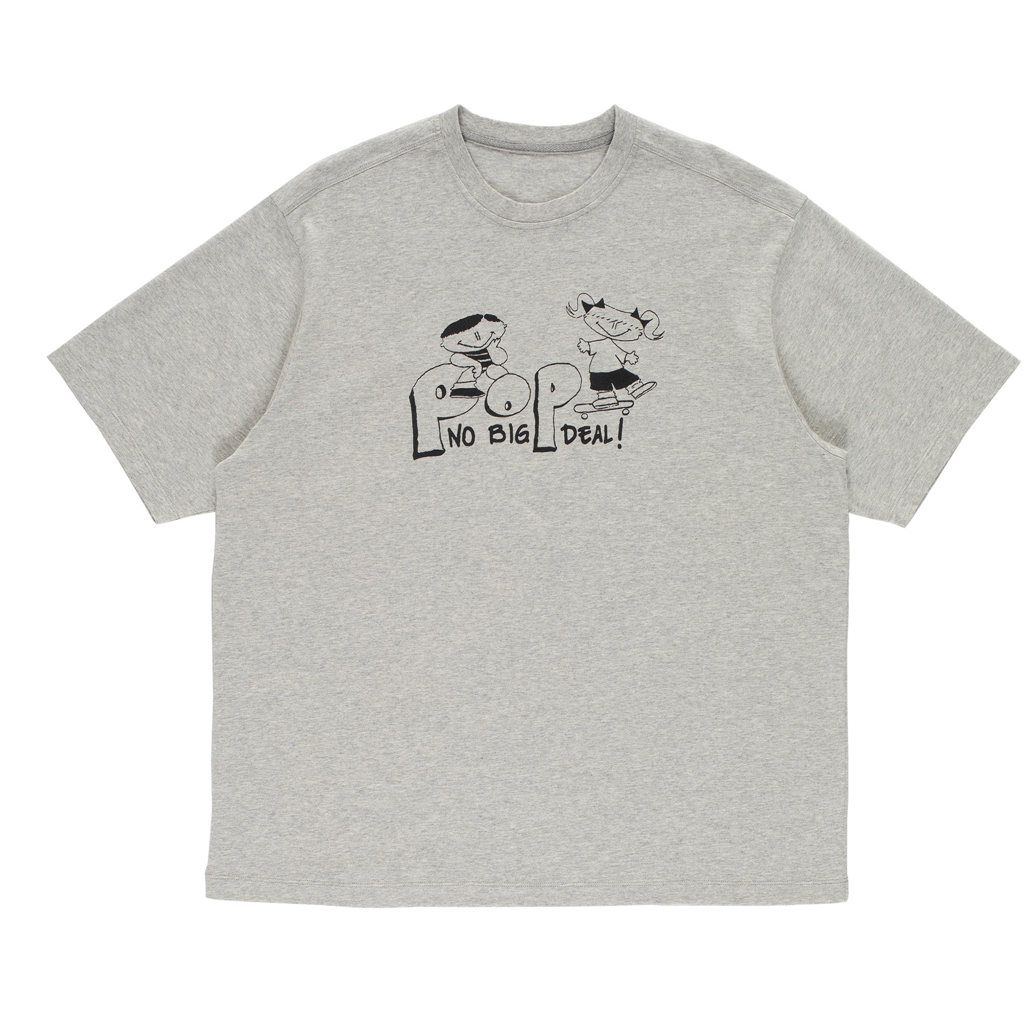 "NO DEAL" T-SHIRT (HEATHER GREY)