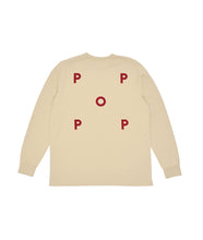 Load image into Gallery viewer, POP TRADING COMPANY - &quot;LOGO&quot; LONGSLEEVE (WHITE PEPPER/RIO)
