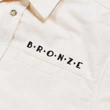 Load image into Gallery viewer, BRONZE 56K - &quot;RIPSTOP&quot; BUTTON UP SHIRT (IVORY)
