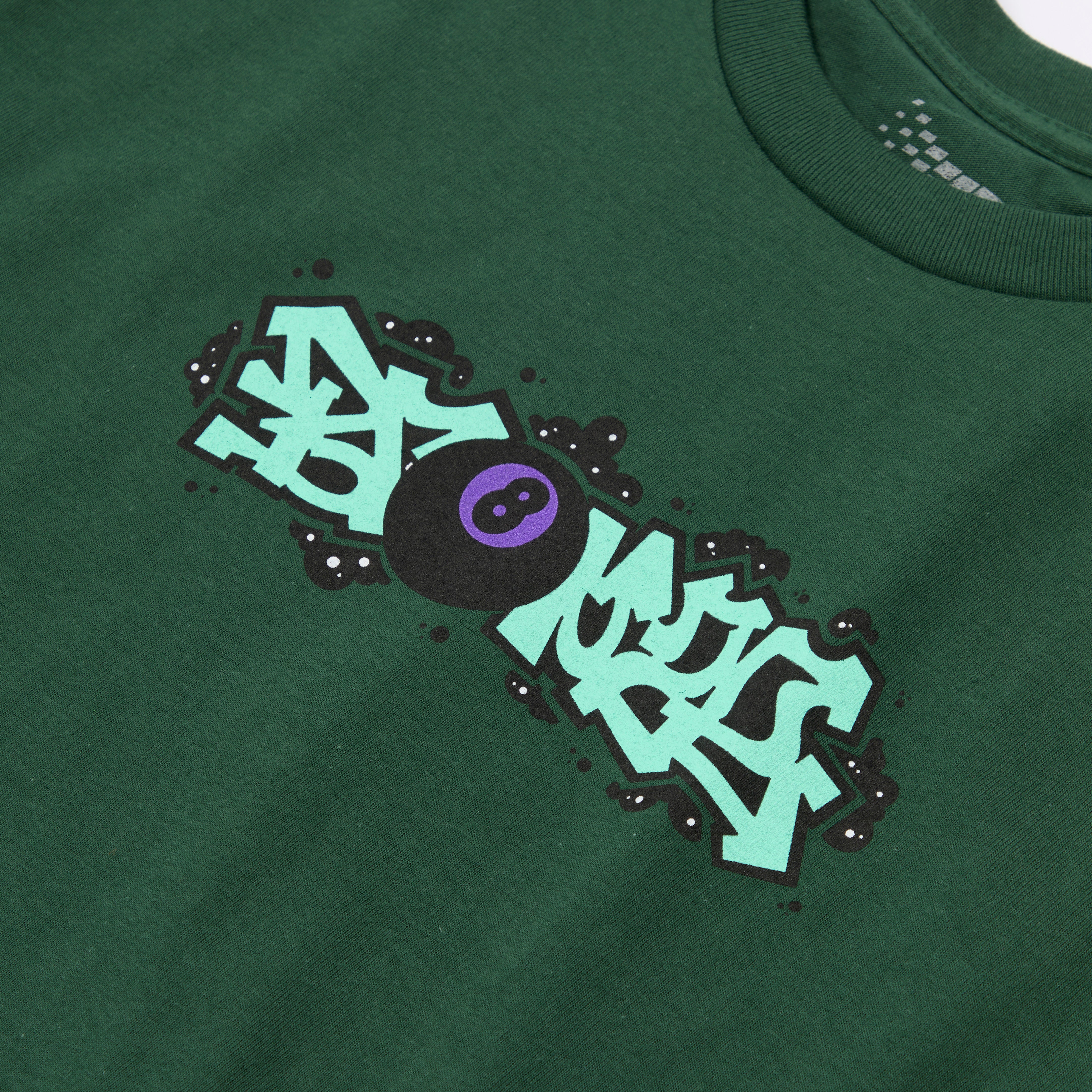"BURNER" T-SHIRT (FOREST GREEN)