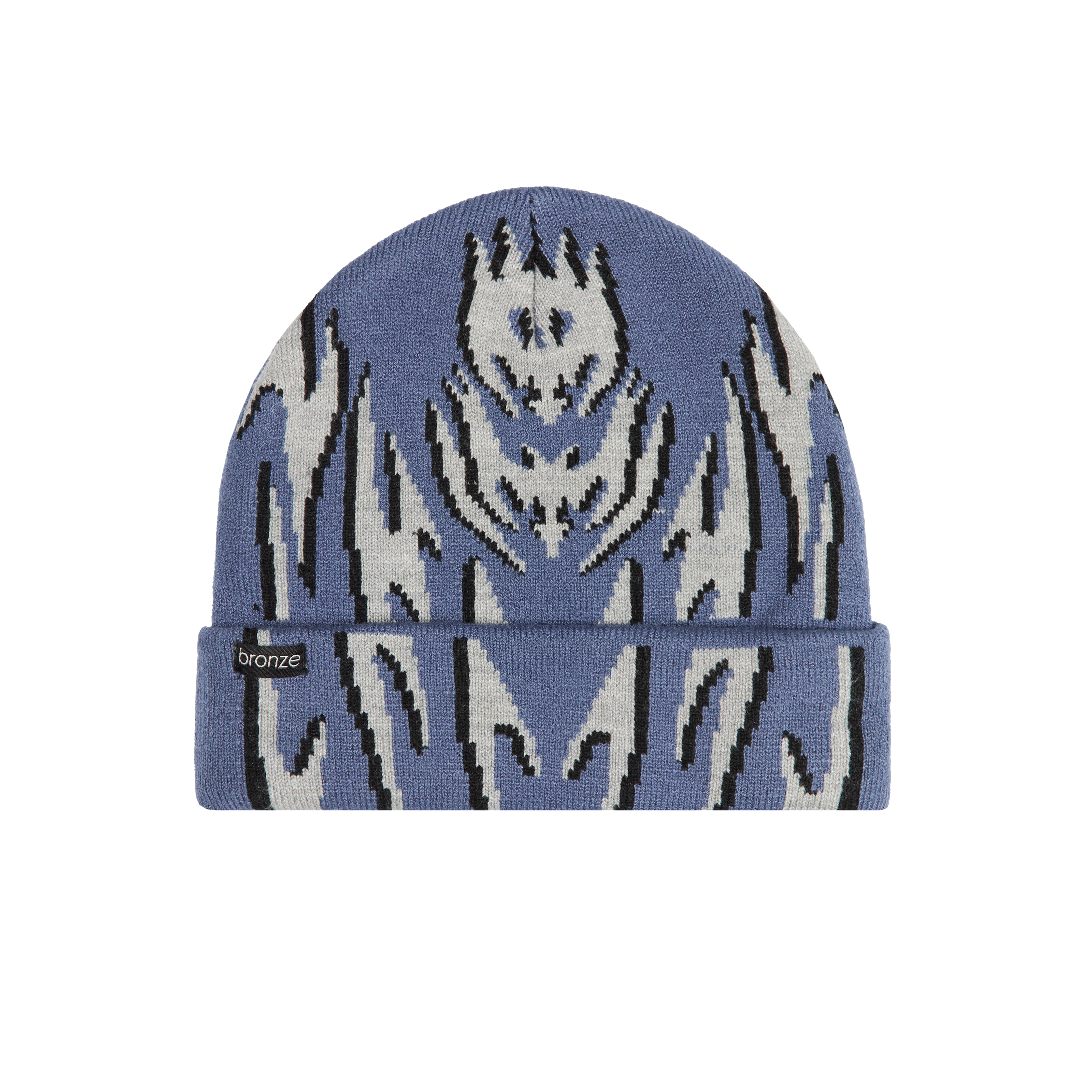 "TRIBAL" SPORT BEANIE (BLUE)