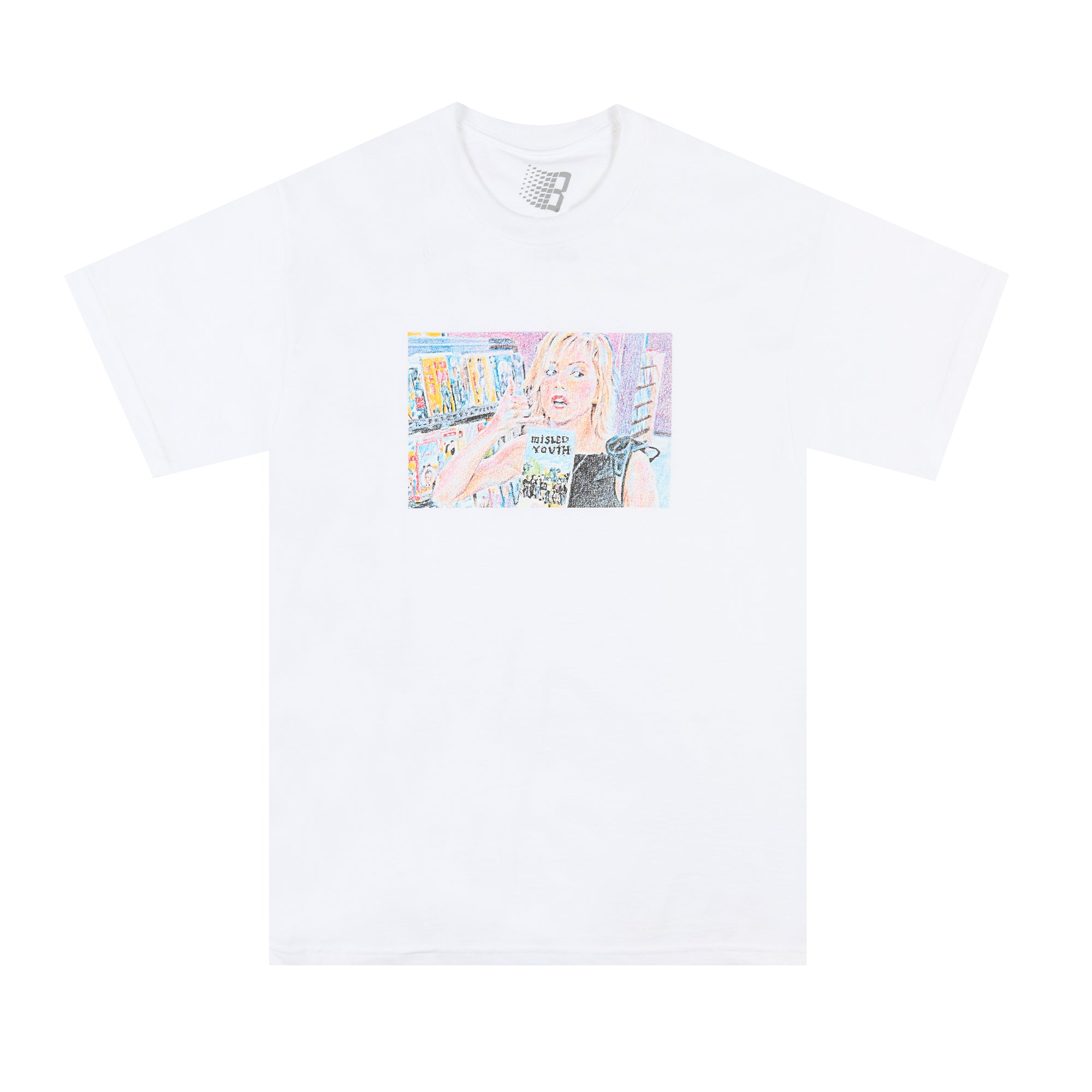 "BRITTNEY" T-SHIRT (WHITE)