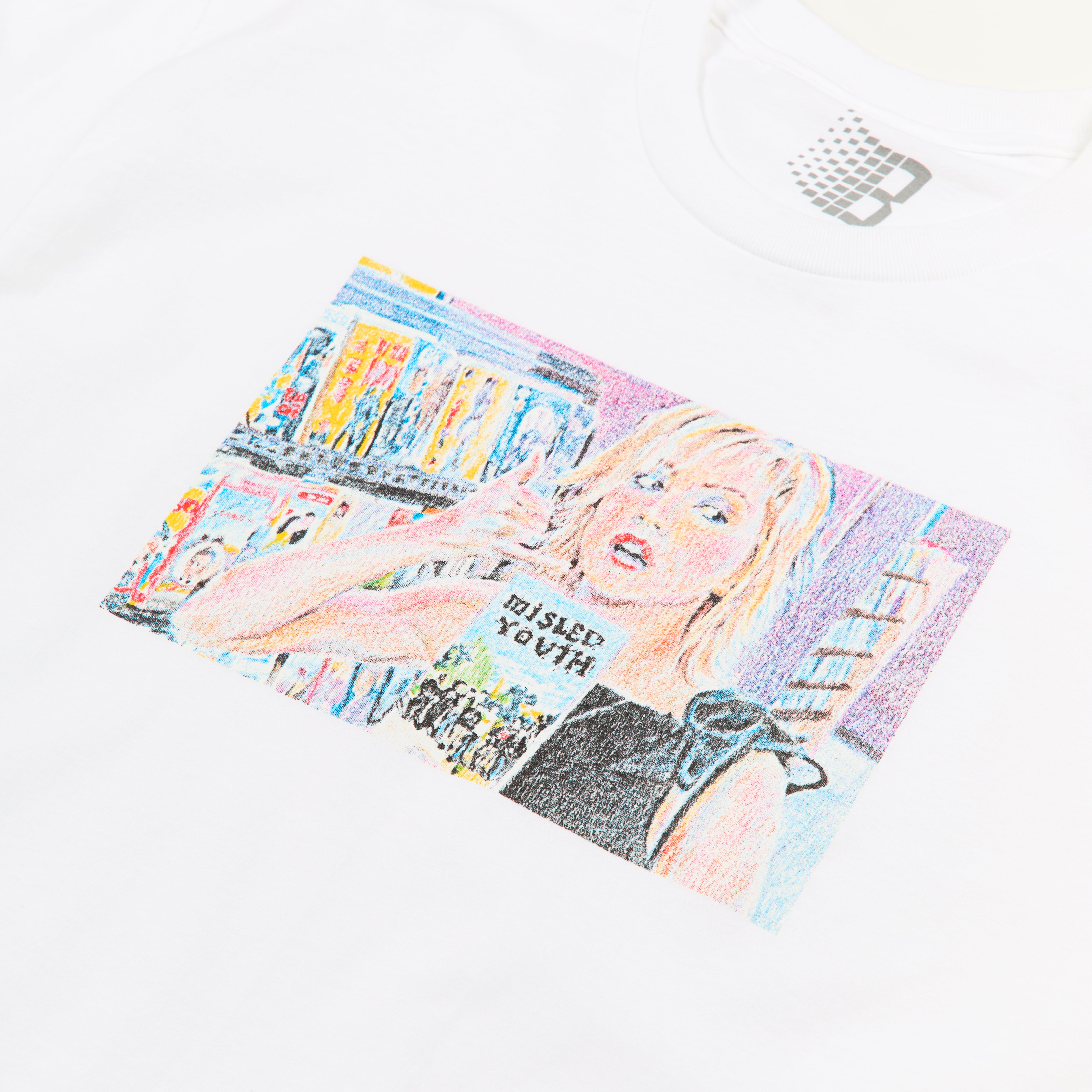 "BRITTNEY" T-SHIRT (WHITE)
