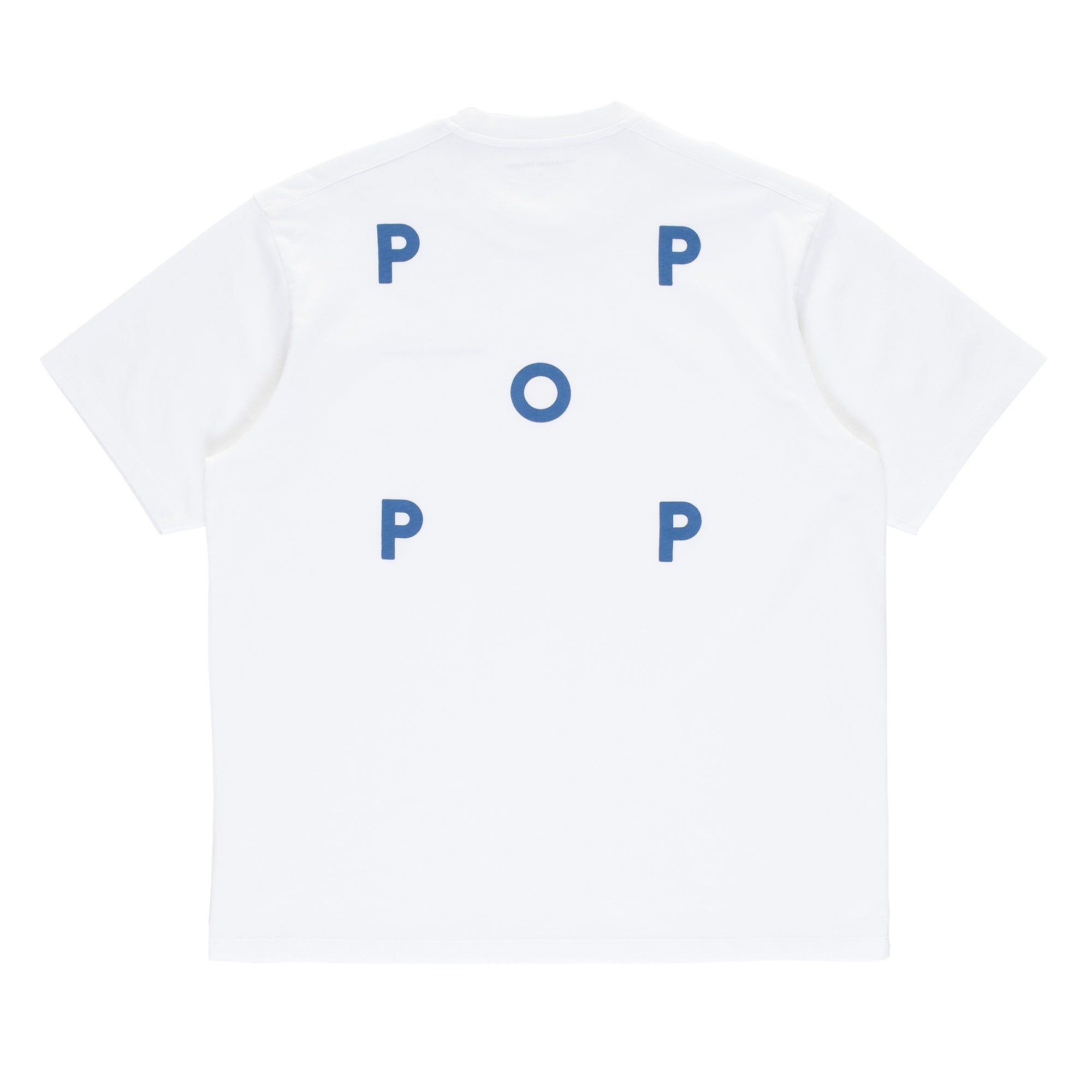 "LOGO" T-SHIRT (WHITE/DUTCH BLUE)