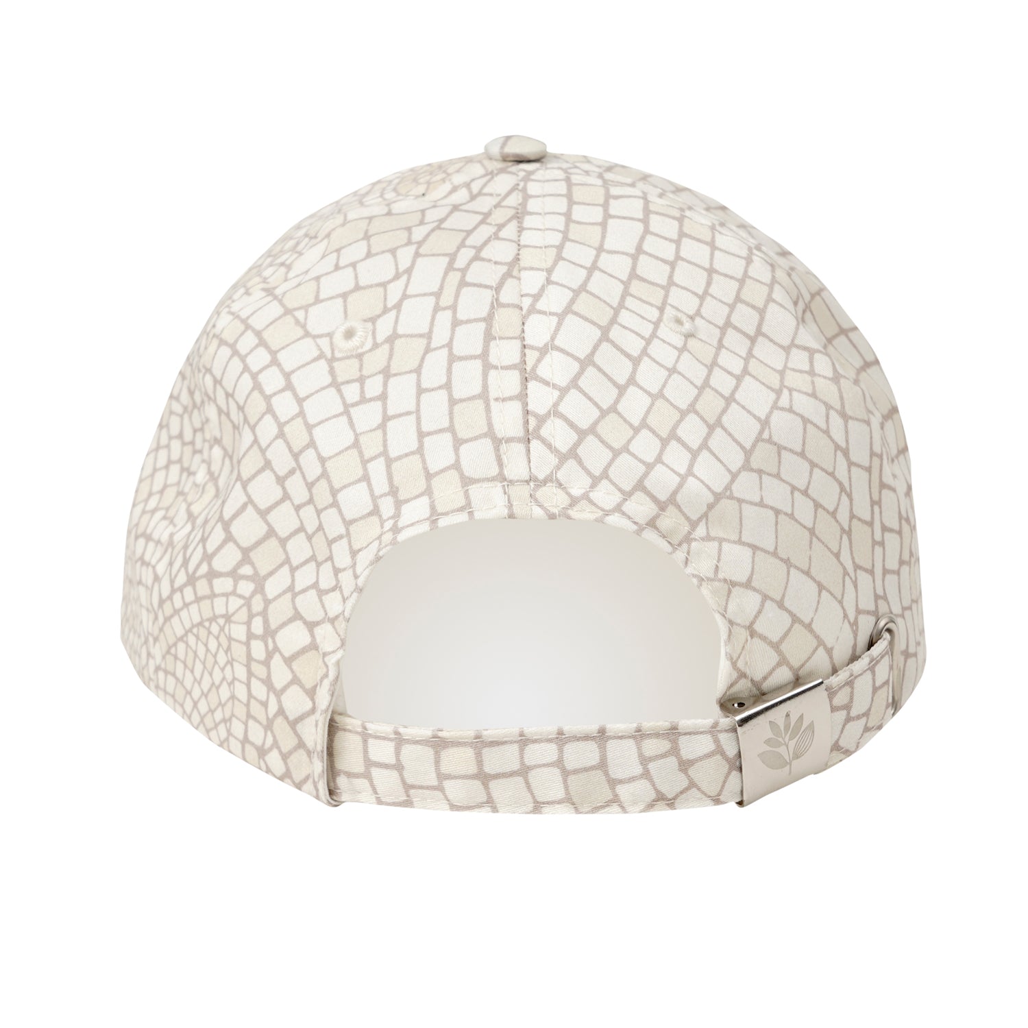 "MOSAIC" 6 PANEL HAT (NATURAL)