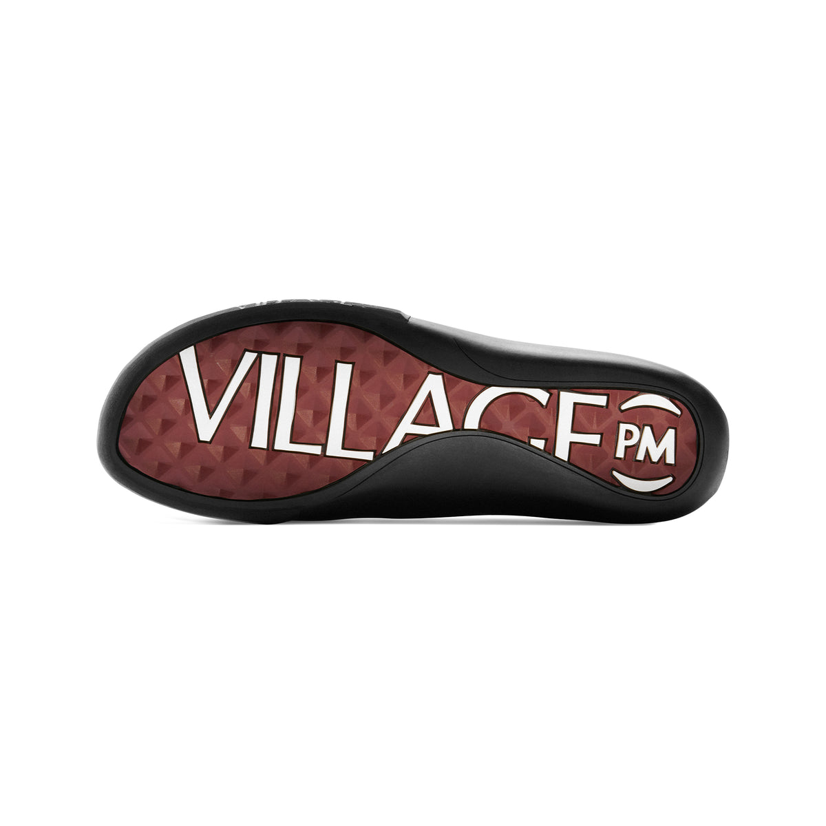"2.00 PM" LEATHER SHOES (MAROON/NATURAL BLACK)-6