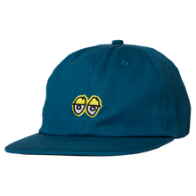 Afbeelding in Gallery-weergave laden, KROOKED - &quot;EYES&quot; STRAPBACK (BLUE/YELLOW)
