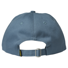Load image into Gallery viewer, KROOKED - &quot;MOONSMILE SCRIPT&quot; STRAPBACK HAT (BLUE/NAVY)
