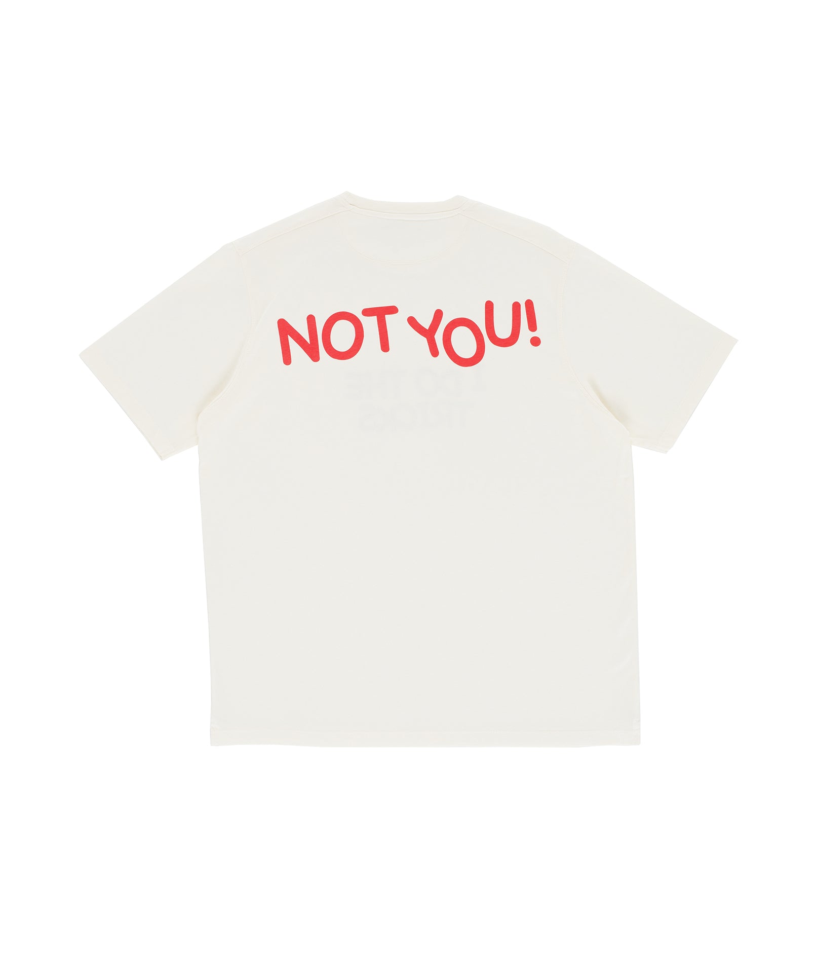 "TOO REAL" T-SHIRT (OFF WHITE)