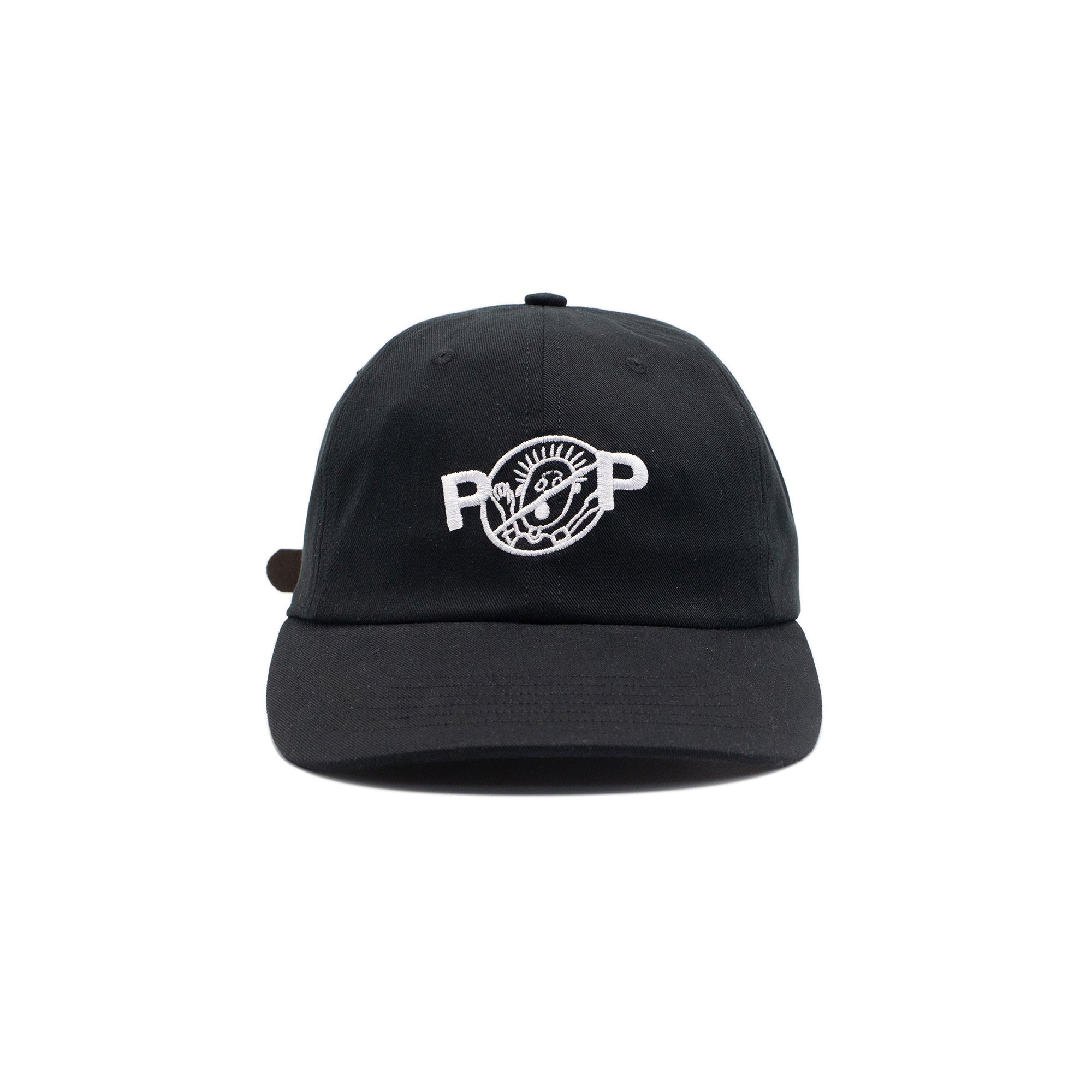 "NO" SIXPANEL HAT (BLACK)-1