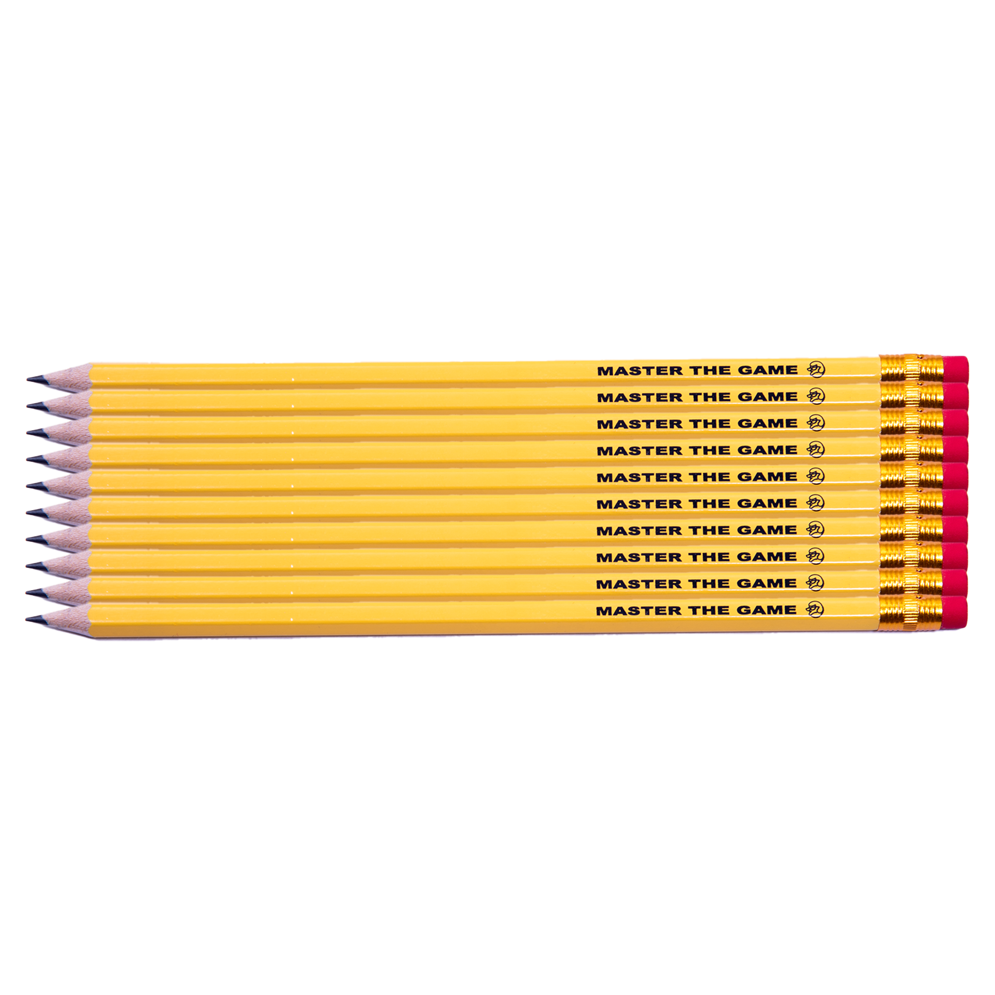 CLASSIC GRIPTAPE - "MASTER THE GAME" PENCIL SET (10 pack)