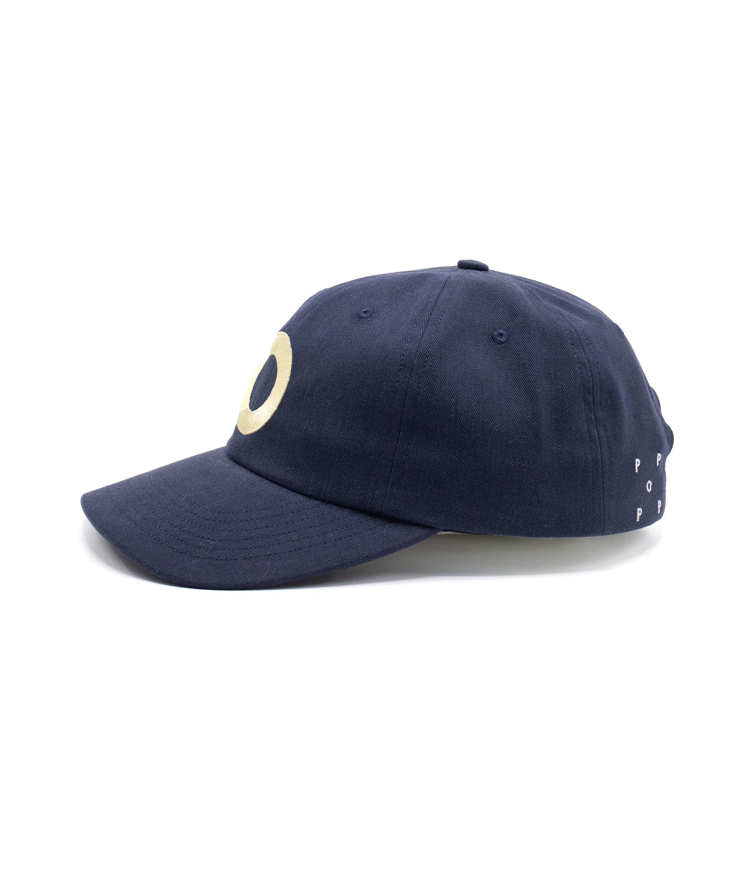 "O" SIXPANEL HAT (NAVY)-2