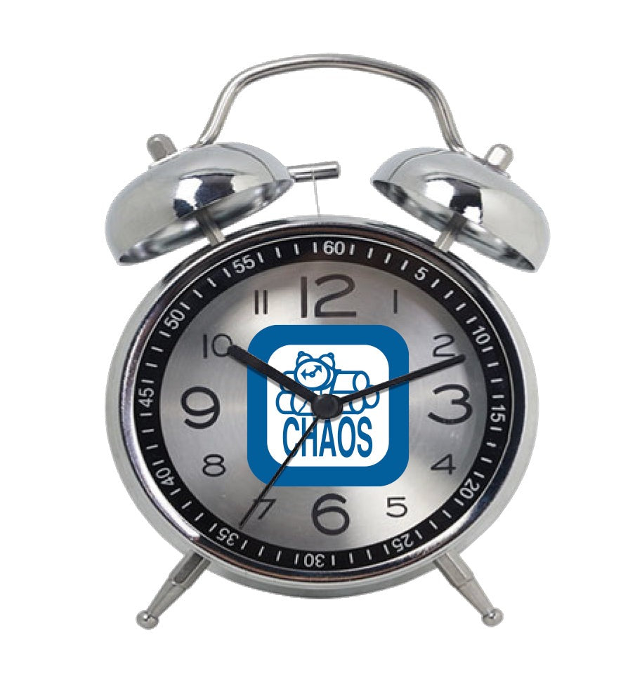 "CHAOS" ALARM CLOCK