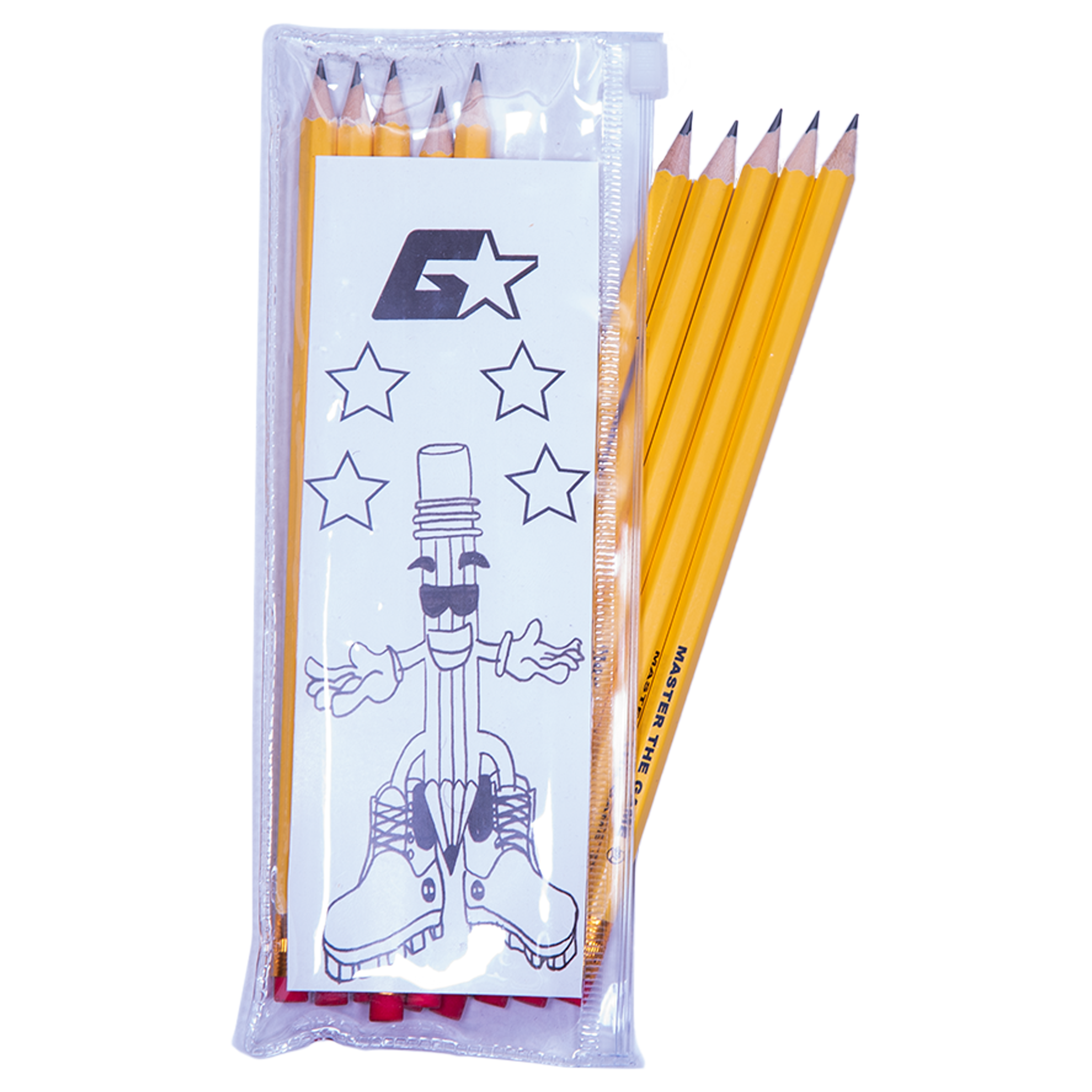 CLASSIC GRIPTAPE - "MASTER THE GAME" PENCIL SET (10 pack)