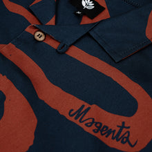 Lade das Bild in den Galerie-Viewer, MAGENTA SKATEBOARDS - &quot;LINES&quot; SHIRT (NAVY)
