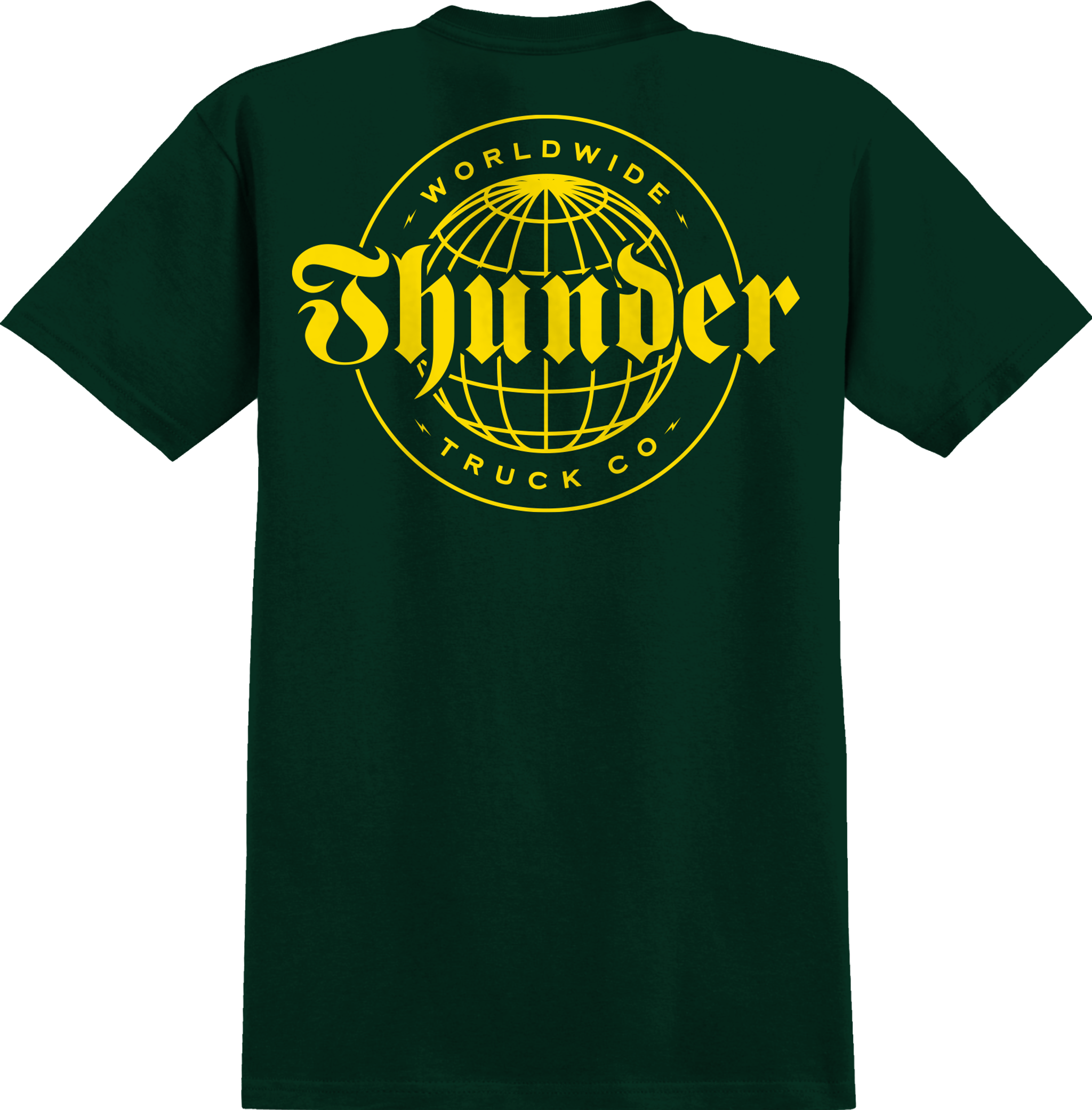 "WORLDWIDE" T-SHIRT (FOREST GREEN)