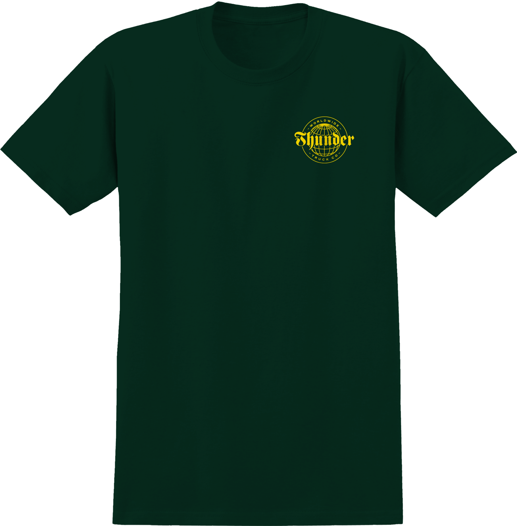 "WORLDWIDE" T-SHIRT (FOREST GREEN)