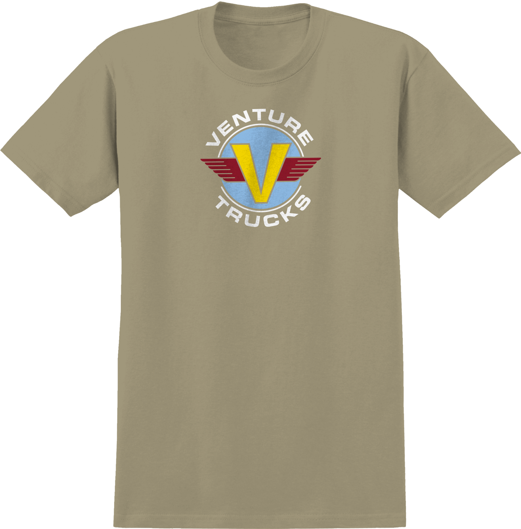 VENTURE TRUCKS - "WINGS" T-SHIRT (SAND)