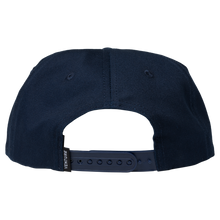 Load image into Gallery viewer, VENTURE TRUCKS - &quot;THROW&quot; SNAPBACK HAT (NAVY/RED/WHITE)
